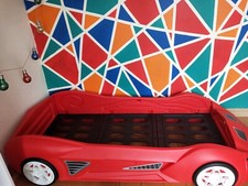 Kids Storm Car Bed with lights