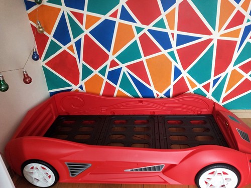 Kids storm car bed - storm,