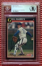 BECKETT signed/slabbed GREG