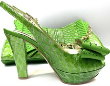 Croc Green Italian matching