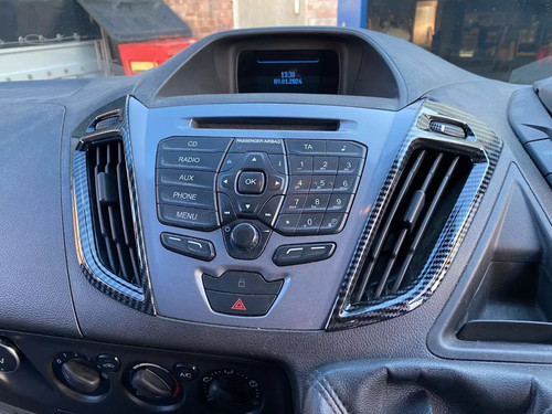Carbon look air vent trims - look, for