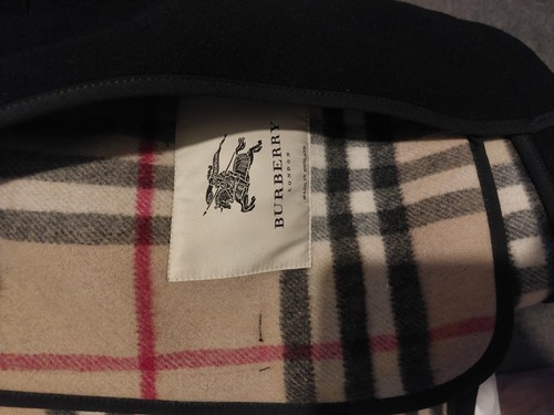Mens burberry pea coat - mens,