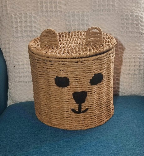Teddy bear storage baskets - teddy,