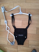 HahaFish Baby Door Bouncer Infant Jumping Fitness Bracket, Black