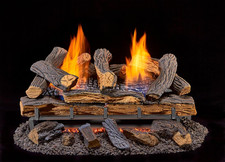 33,000 BTU Fireplace 24-Inch