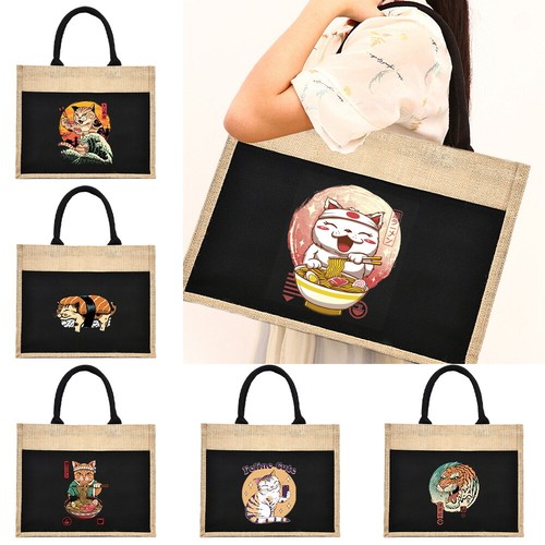 Classic jute shopper - jute,