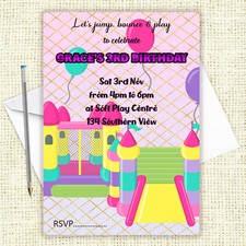 Personalised Soft Play Bouncy