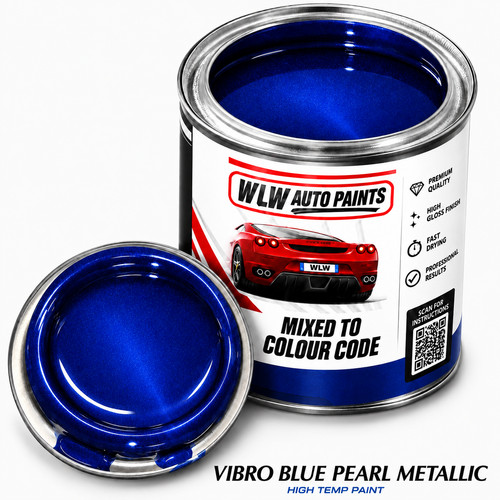Vibro blue pearl metallic high - blue,