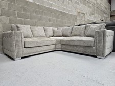 New Monaco Corner Sofa With High Back Cushions 