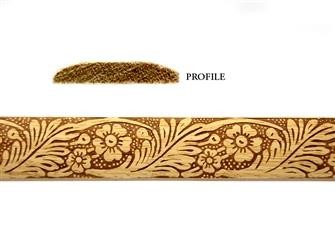 Dolls house wainscot - wainscot, floral