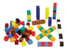 Unifix Cubes, Ten Assorted