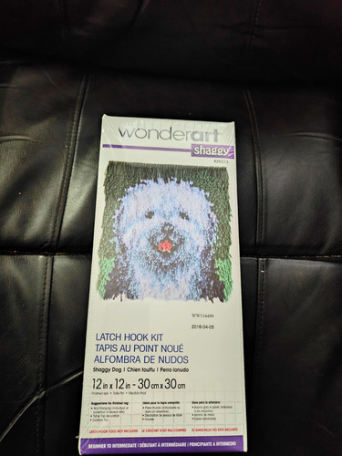 Wonderart shaggy latch hook - shaggy,