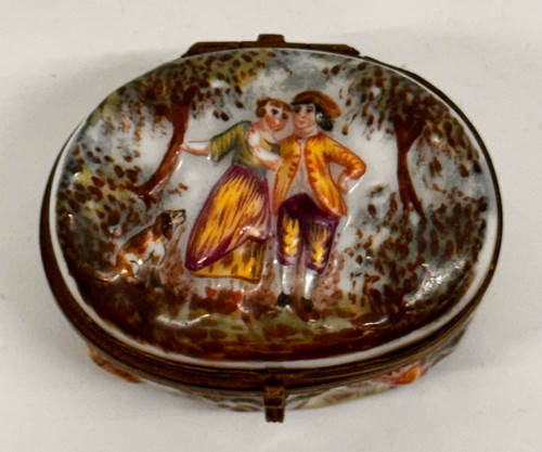 Antique naples porcelain - antique,
