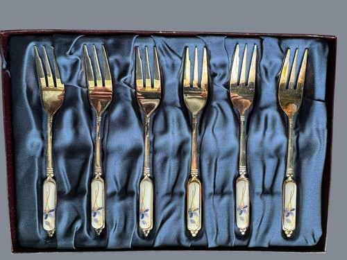 Vintage cake forks - vintage, 6