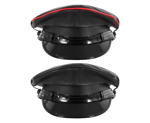 Genuine leather black red trim - genuine,