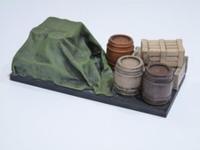 Resin Half Tarp Load O Gauge Railways 110 X 50 mm LO-030