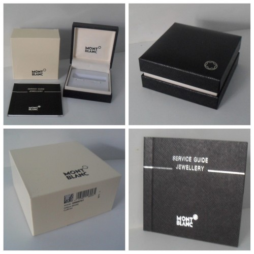 Montblanc cufflinks empty - empty, box
