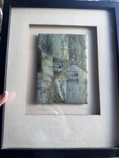 Vintage framed mixed media - vintage,