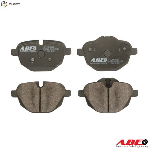Brake pad set disc - brake,
