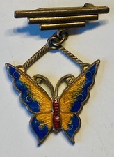 Vintage Art Deco Enamel