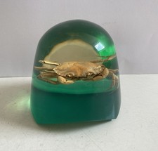 Vintage Lucite Paperweight