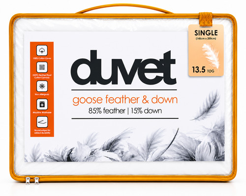 Goose feather down quilt - feather, &