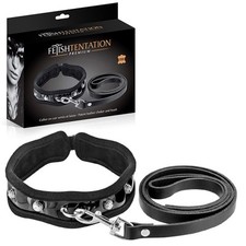 Rivet Collar and Lead Genuine