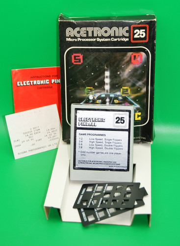 Electronic pinball acetronic - electronic,
