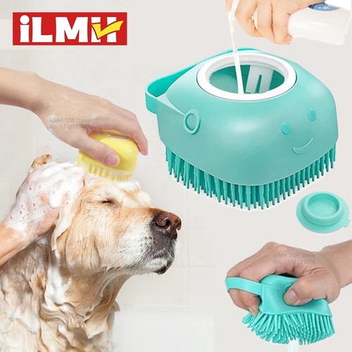 Dog bath brush - dog, pet