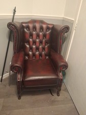 Chesterfield Leather Armchair