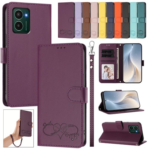 Leather case flip - leather, wallet