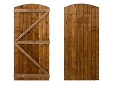 Wooden Garden and Side Gates