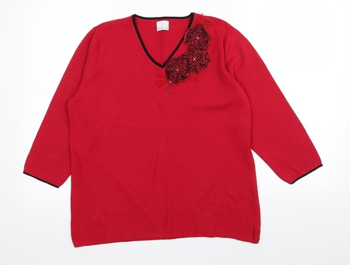 Heather valley womens red - heather,