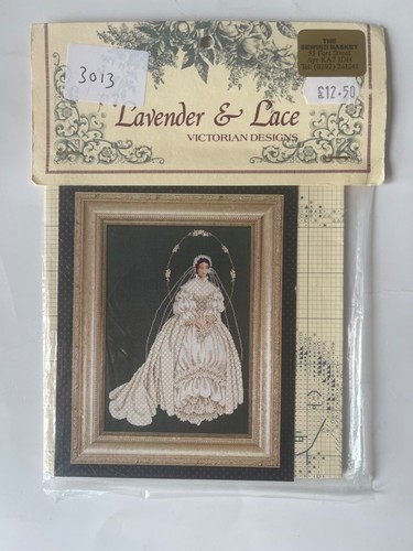 Lavender and lace cross - and,