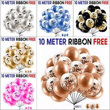 40th 50th Birthday Balloons Age Ballon 30th 18th 21st B'day Party Decor Baloons