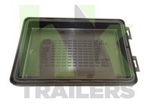Trailer Junction Box Lid Only, for Britax, Ifor Williams, Cover, 10 Way, Hinged