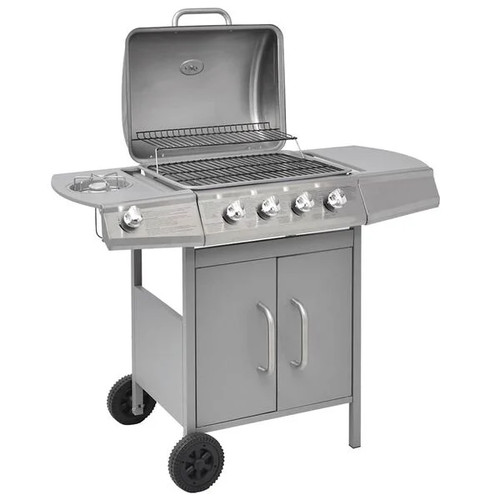Gas barbecue grill - barbecue, 4+1