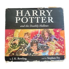 Harry Potter and the Deathly Hallows Audio Book CD 20 Disc Set by Stephen Fry