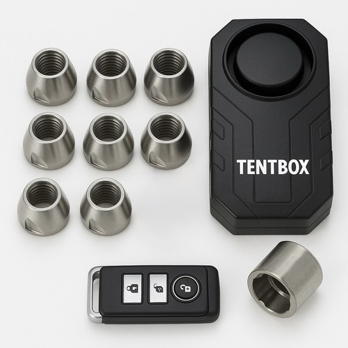 For tentbox security nuts - security,