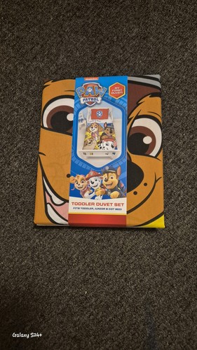 Paw patrol toddler duvet set - patrol,