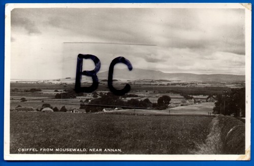 Postcard criffel from - rp,