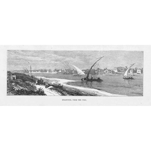 Khartoum viewed from - viewed, nile
