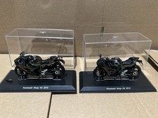 Kawasaki Ninja H2 2015 Model 1:18 Scale motorbike model Diecast Black Green X 2