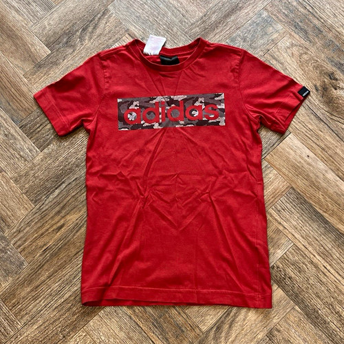 Adidas men red - red, logo