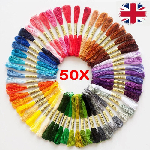 50skeins embroidery threads - embroidery,