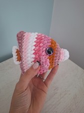 Crochet goldfish plushie - plushie, 🐠