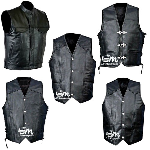 Black genuine leather - genuine,