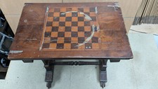 Antique games table - , side