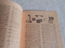 Vintage Catalogue Radio spares