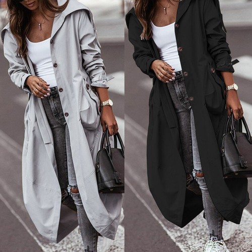 Women oversize trench - uk,